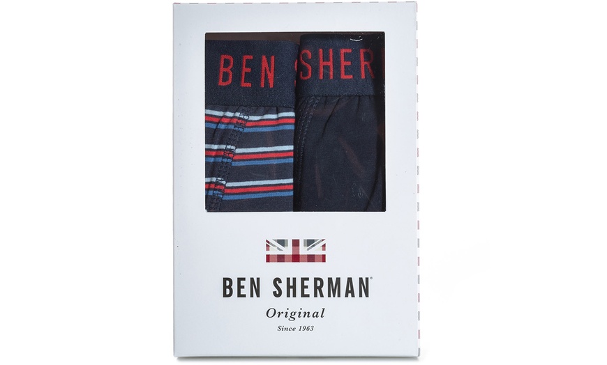 Image 4: Two-Pack Ben Sherman Boxer Shorts