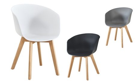 Lot de 2 ou 4 chaises de salle à manger scandinaves, livraison offerte