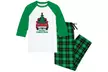 Nap Chat Green Plaid Pajamas for Men and Women - Second Medium