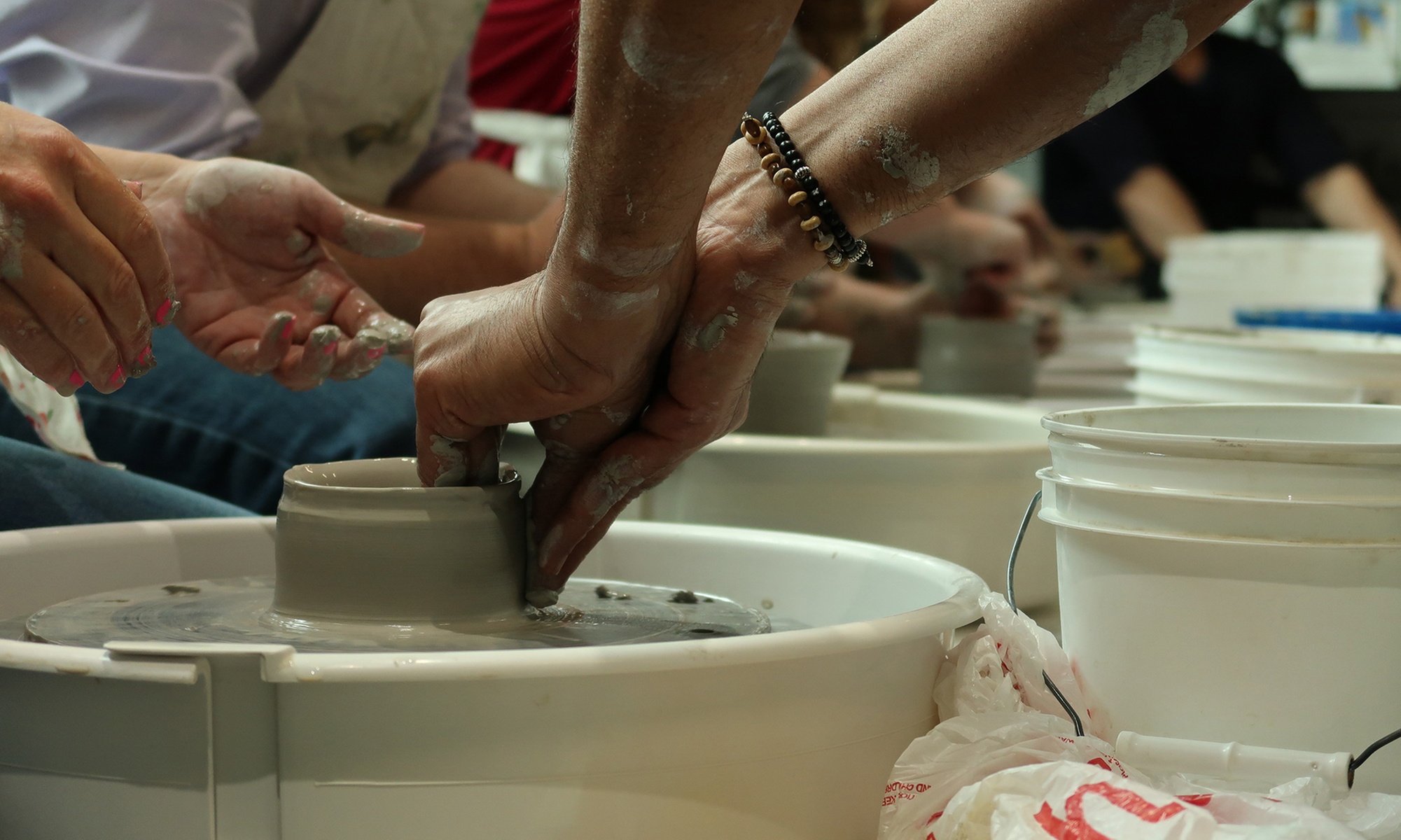 90-Minute Pottery for Fun for One or Two at FEELartistic