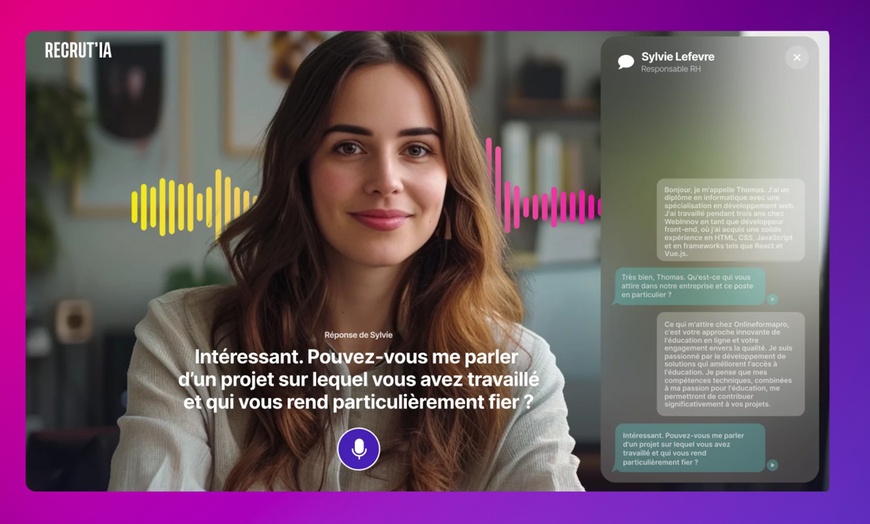 Image 1: Recrut’IA : se préparer à un entretien d’embauche