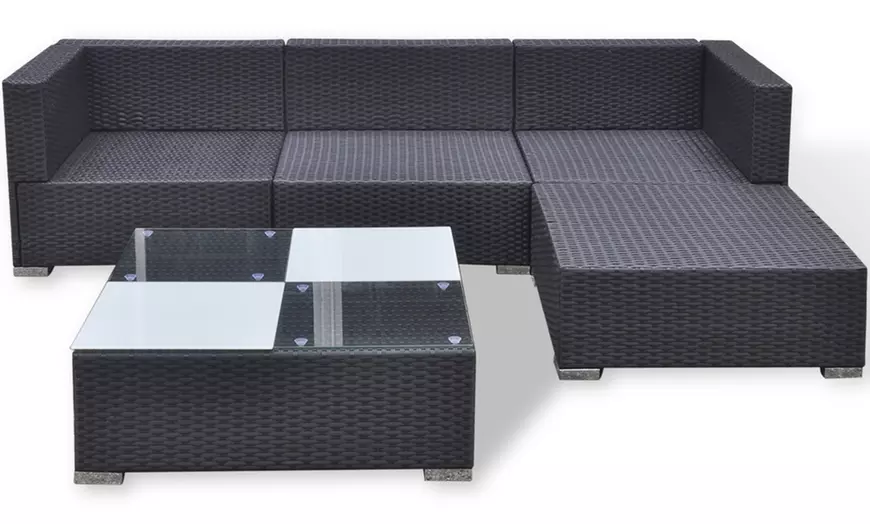 Image 17: Tuinset poly rattan