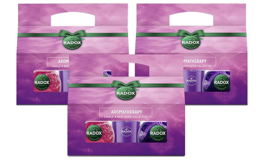 Image 6: Up to Four Three-Piece Radox Candle and Bath Bomb Gift Sets