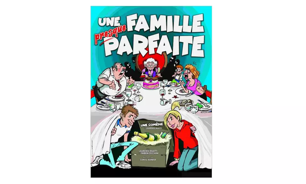 "Une famille presque parfaite" : 2 places pour une représentation à Bordeaux, de janv. à avril (30% de remise) - Primary Image