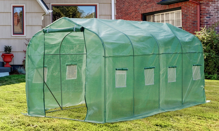 Image 5: Polytunnel Greenhouse