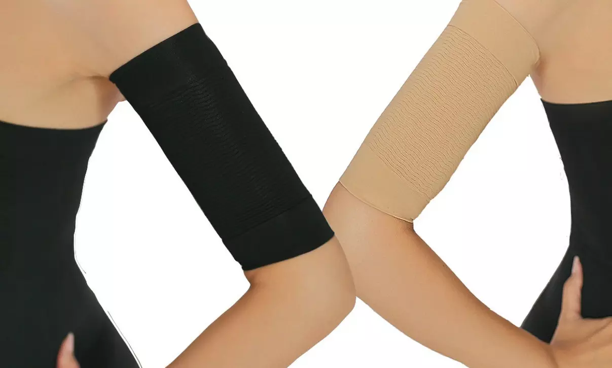 Arm-Compression Detox Slimming Wraps (1- or 2-Pack) - Primary Image