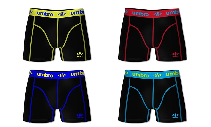 Image 7: Umbro Men's Boxers Multi-Pack