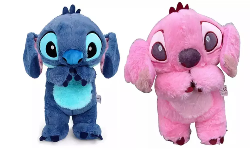 Peluche antistress per sollievo da ansia ispirati a Stitch