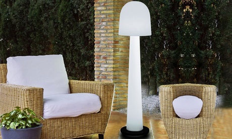 Lampada da terra per esterni Ostuni in polietilene