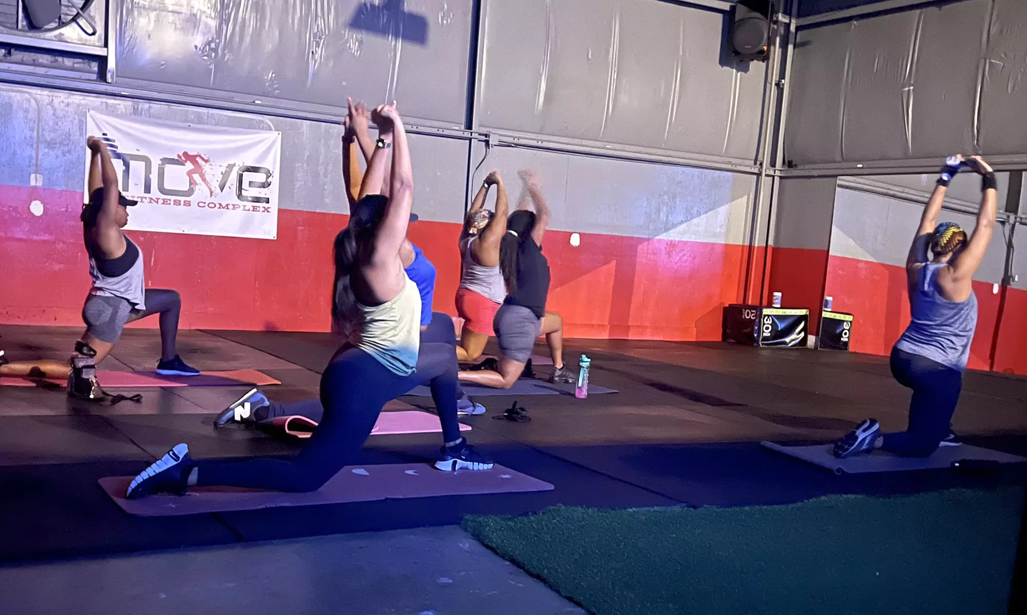 Experience Move Fitness Complex with unlimited boot camp and group classes, enhancing fitness up to 50% off - Primary Image