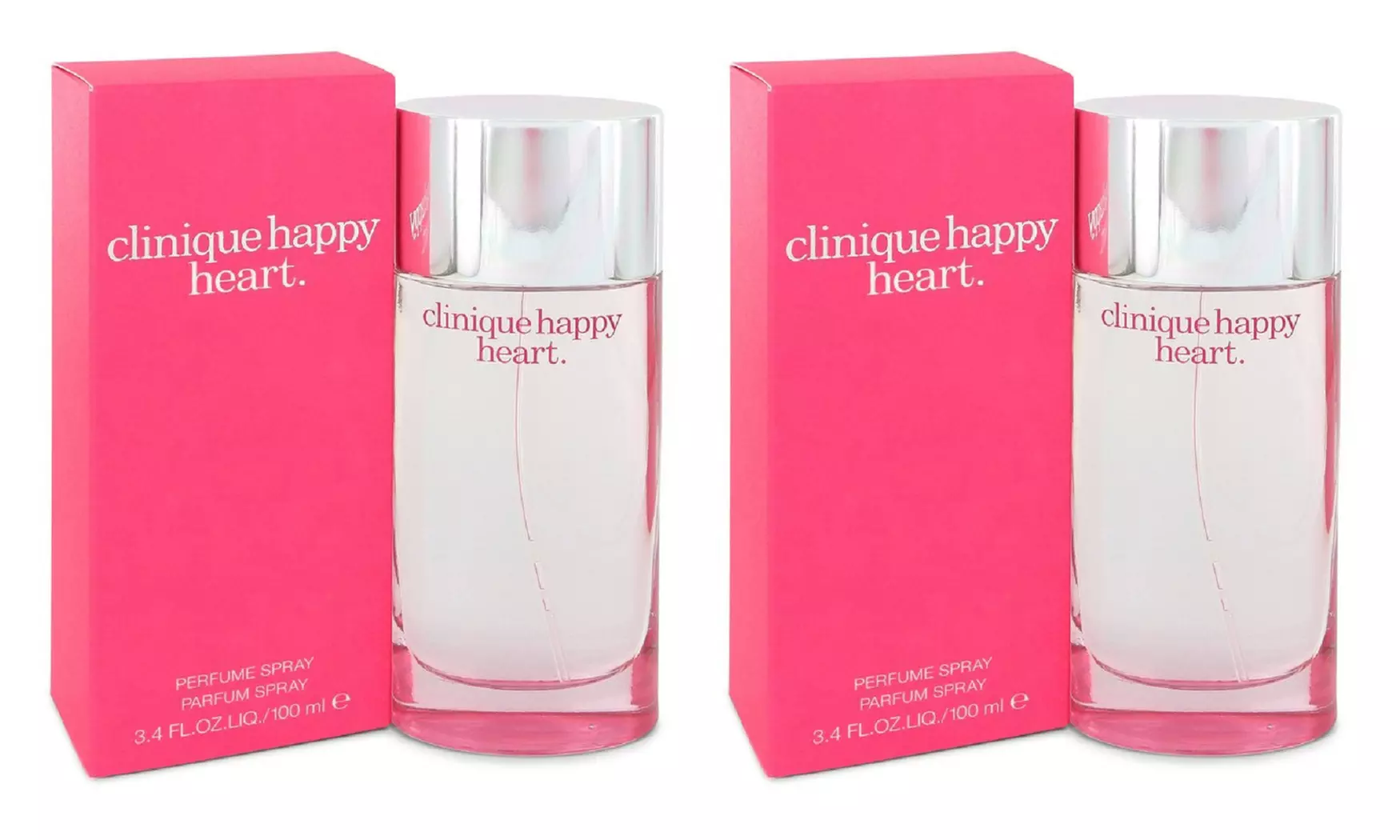 One or Two Clinique Happy Heart EDP 50ml or 100ml Sprays