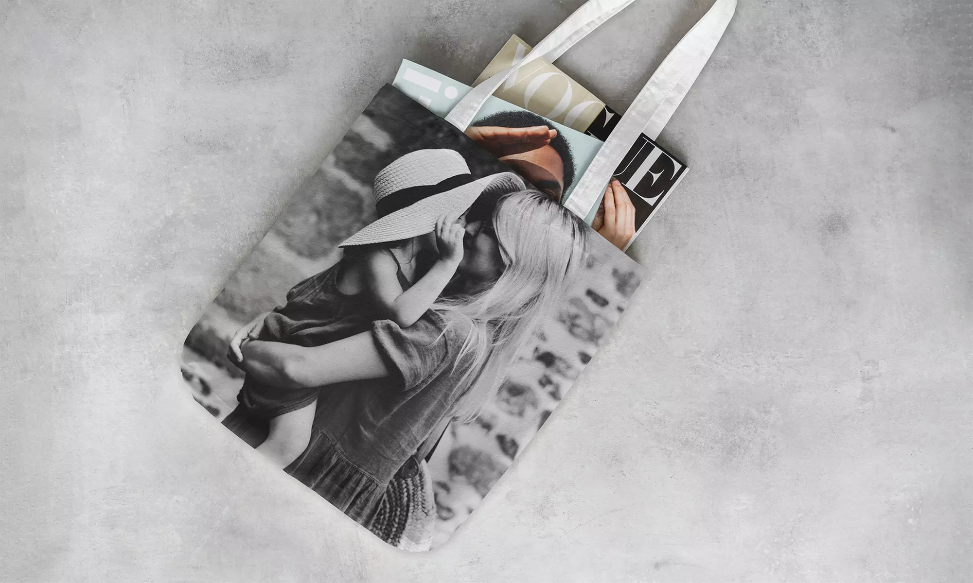 Sac cabas avec photo, taille au choix, avec HelloDeco (jusqu'à 61% de réduction) - Primary Image