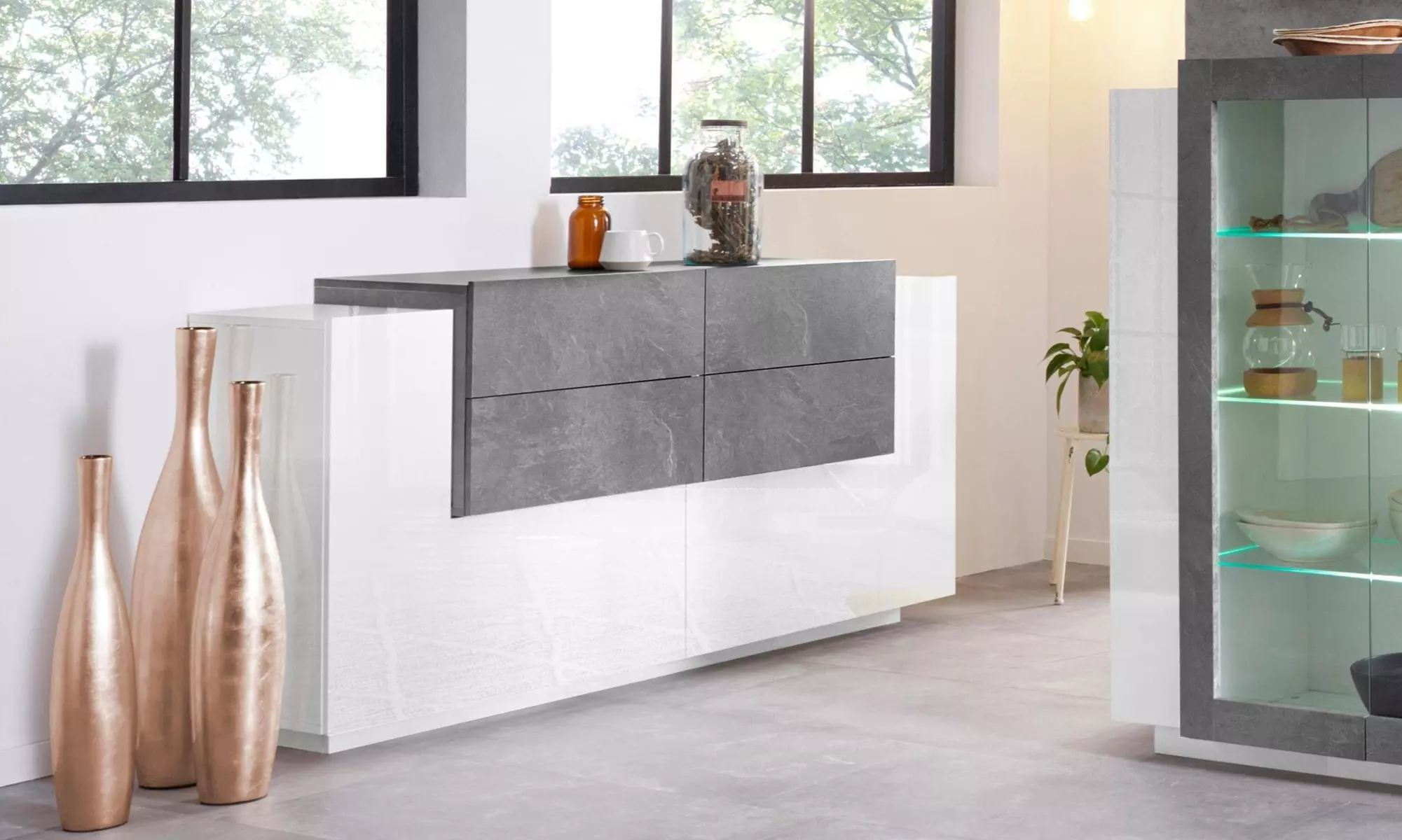 Mobili soggiorno Coro Made in Italy