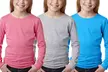 Girls' Princess Long Sleeve Tees (3-Pack) - Second Medium