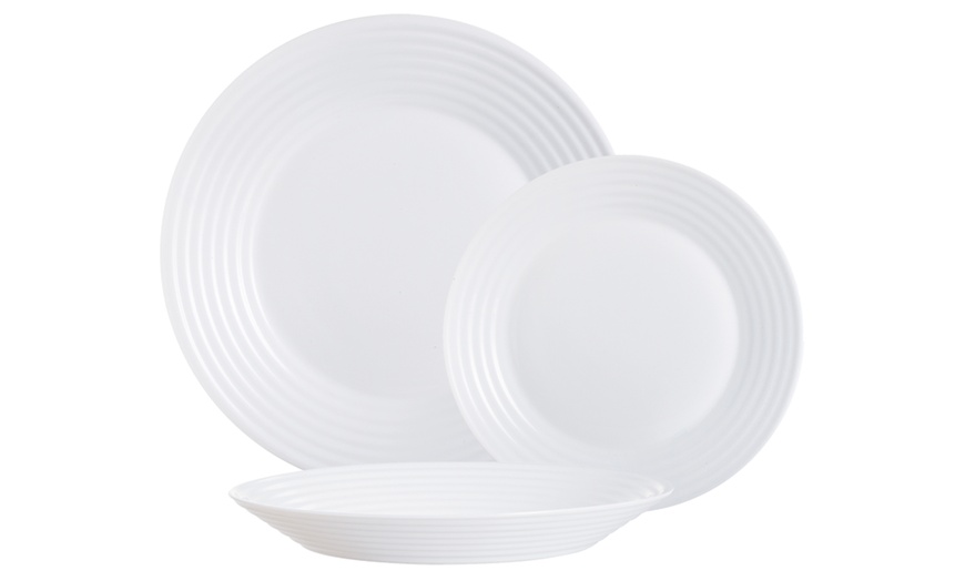 Image 11: Luminarc Harena 18- or 19-Piece Dinnerware Collection