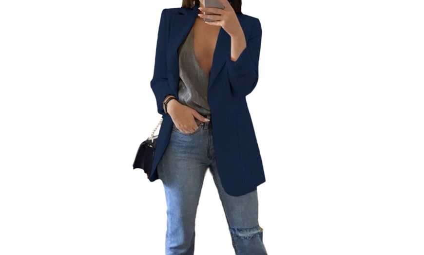 Image 6: Women's Lapel Casual Blazer