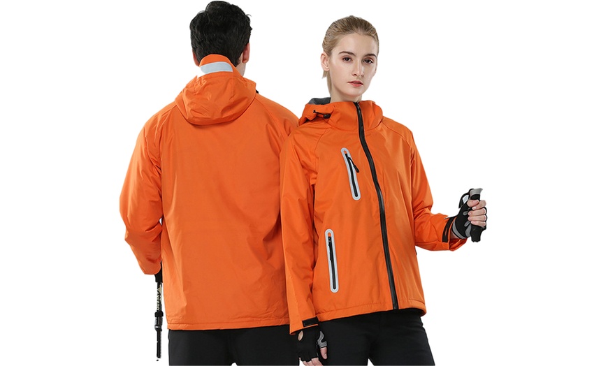 Image 12: Unisex Water-Resistant Jacket