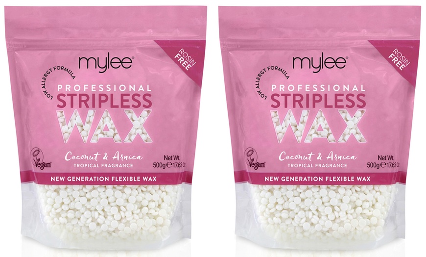 Image 4: Mylee Professional Stripless Hard Wax Twin Pack 500g