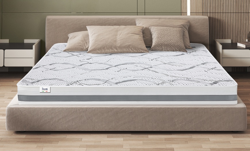 Image 1: Matelas orthopédique 20 cm à mémoire de forme The White Stone