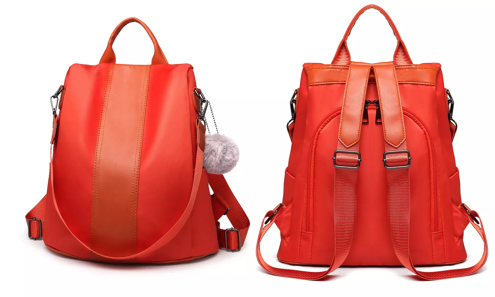 Clearance Miss Lulu Women Two Way Backpack Shoulder Bag