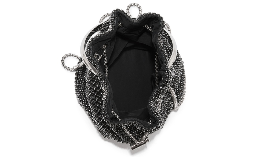 Image 4: Bolso bombonera de fiesta con apliques brillantes