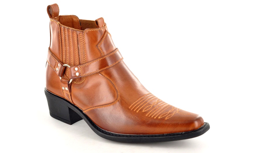 Image 17: Bottines style Western Homme