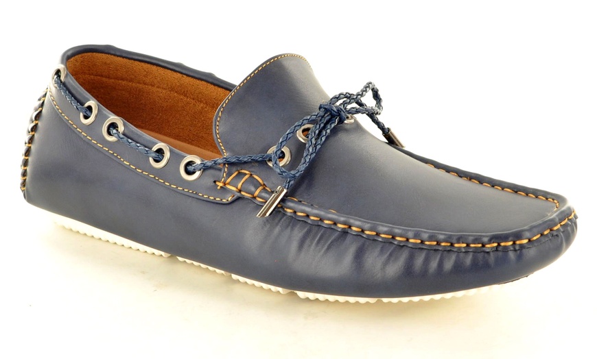 Image 16: Men's Lace-Up Loafers