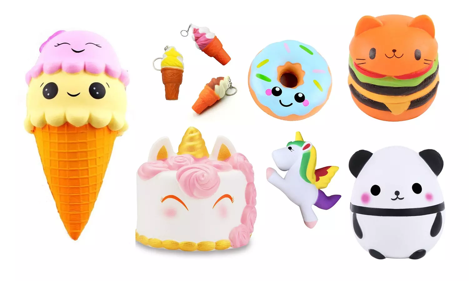Soft Scented Slow-Rising Squishies - Primary Image