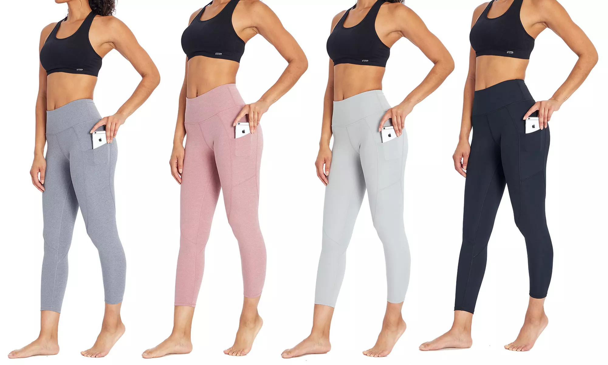 Marika Women's High-Rise Tummy-Control 25" Ankle Leggings - Primary Image