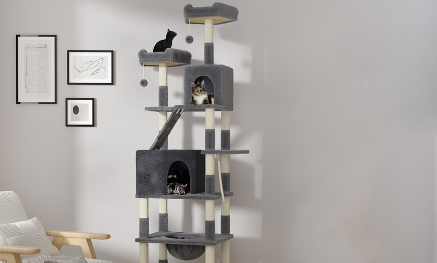 Image 13: 208cm Cat Tree