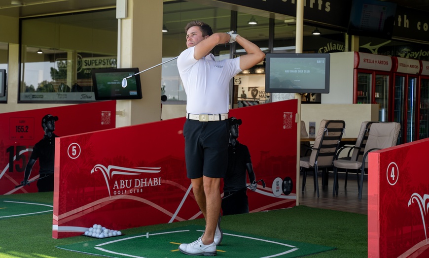 Image 4: Up to 2 Hours Golf Trackman 5* Abu Dhabi Golf Club