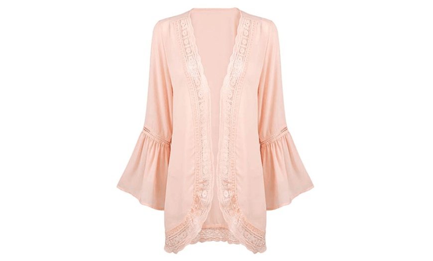 Image 3: Chiffon Top with Sleeves