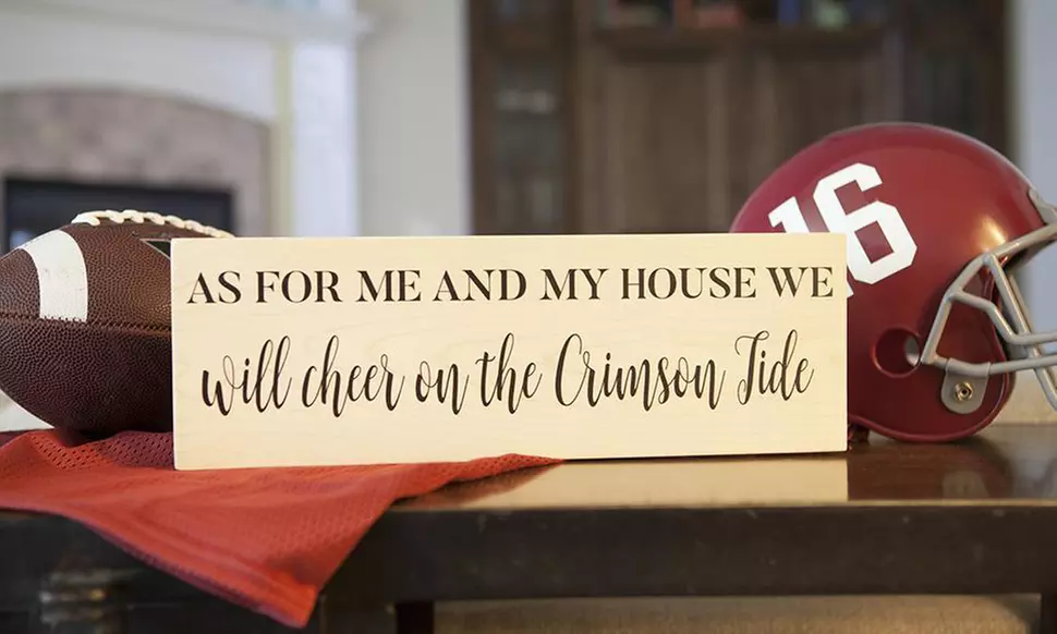 One, Two, or Three Personalized Sports Team Home Decor Signs from Qualtry (Up to 44% Off) - Primary Image