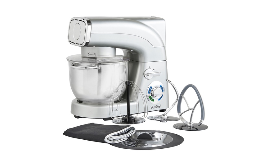 Image 10: VonShef 1200W Stand Mixer