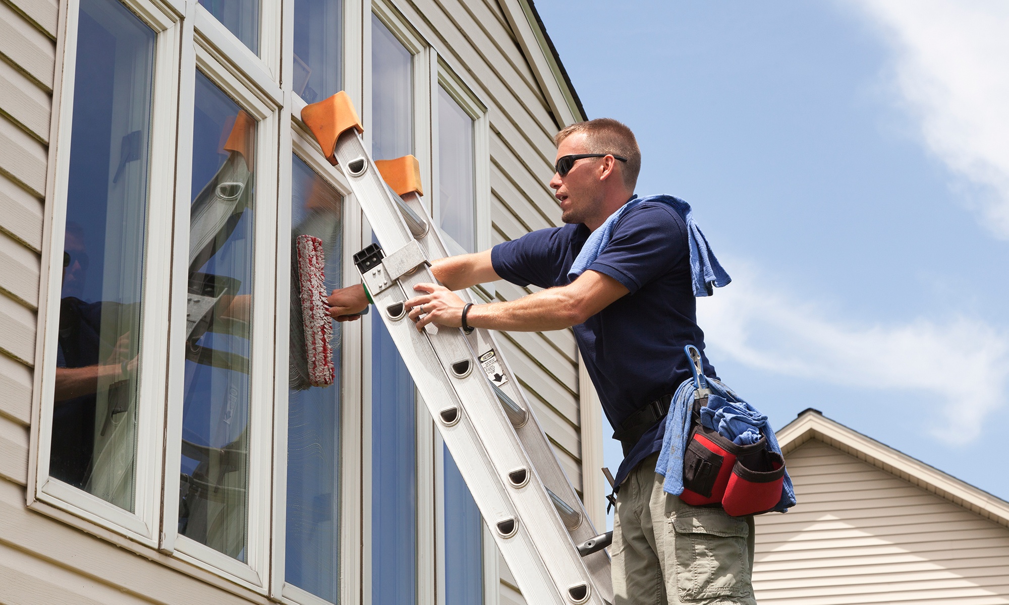 Exterior with Optional Interior Window Cleaning for 10 or 20 Windows
