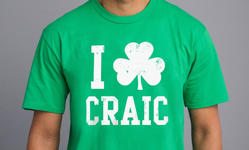 Image 1: Men's I Love Craic T-Shirt 