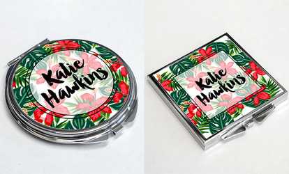 Personalised Pocket Mirrors