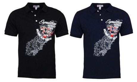 Polo Geographical Norway Kartifice da uomo, disponibile in 2 colori e 5 taglie
