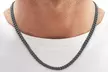 Eira Wen Men's Cuban Chain Link Necklace - Second Medium