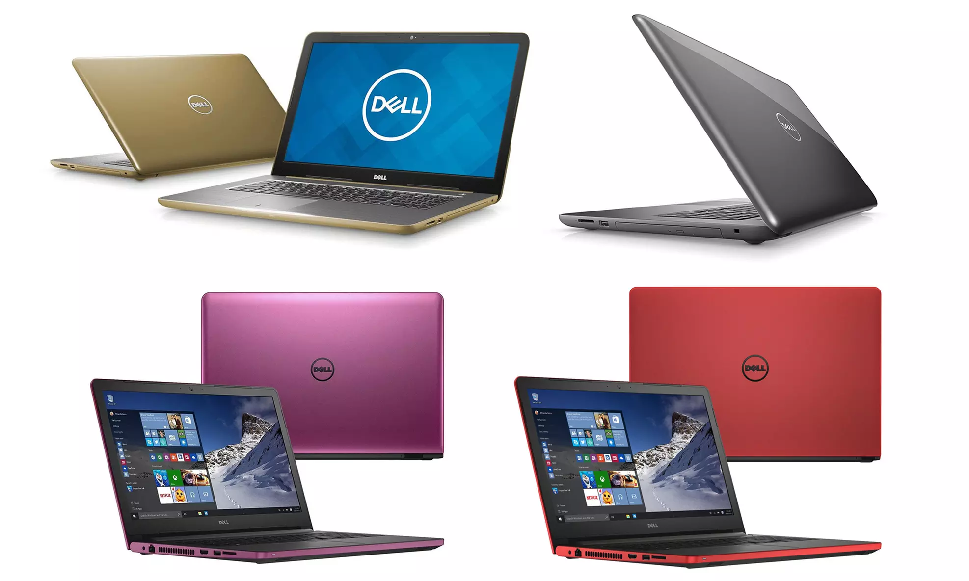 Dell Inspiron 5000 17.3" Laptop with AMD FX-9800P Processor and 1TB Storage (Manufacturer Refurbished) - Primary Image