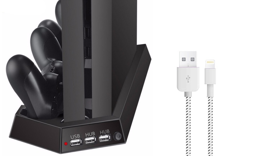 Image 6: Docking station per PS4