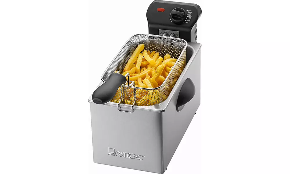 Friteuse 3L en acier inoxydable avec verre de la marque Clatronic - Image 4