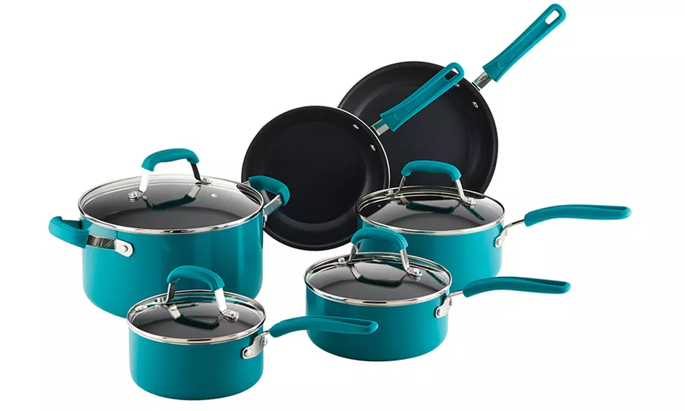 Guy Fieri Nonstick Cookware Set (10-Piece) - Second Medium