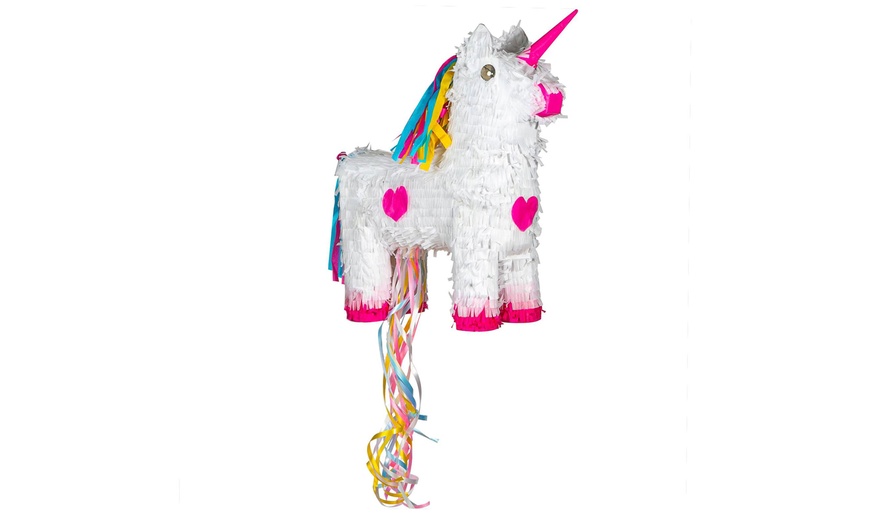 Image 28: Colourful Pinata with Pull String