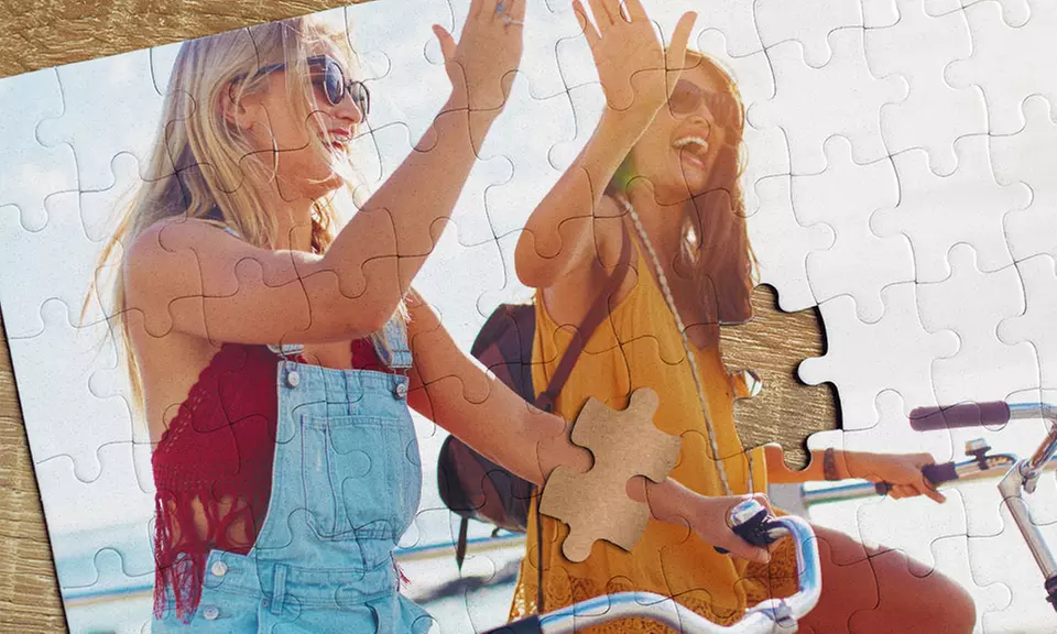 Gepersonaliseerde fotopuzzel