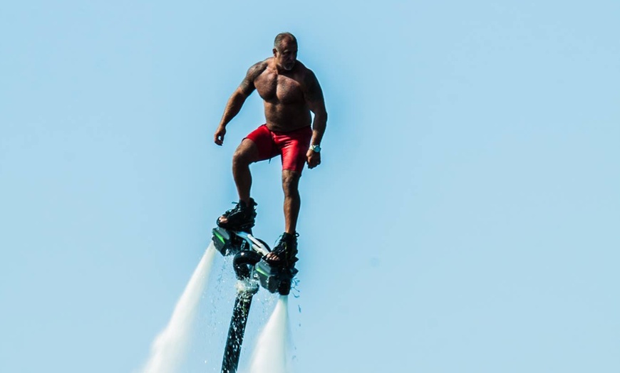 Image 4: Flyboarding or Hoverboarding