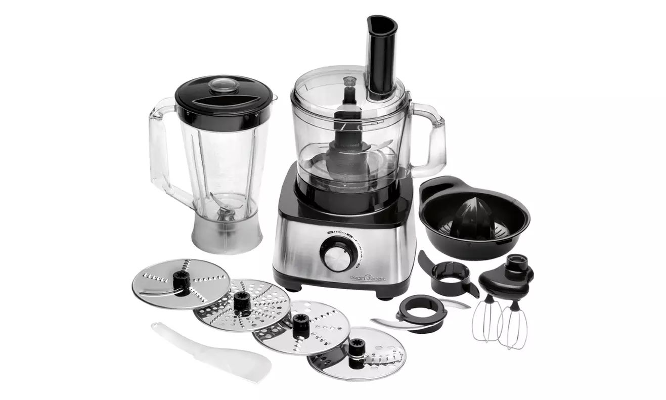 Robot de cuisine multifonctions Proficook avec accessoires, livraison offerte - Primary Image