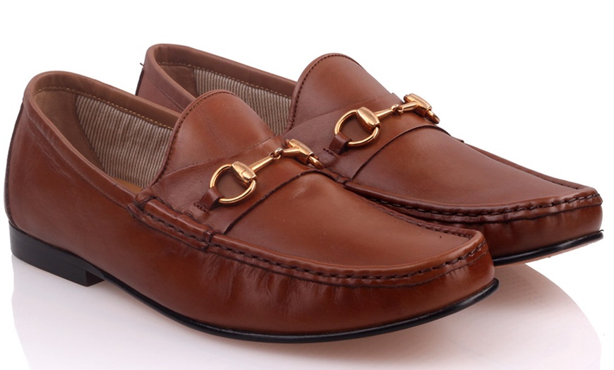 Image 7: Men's Leather Shoes