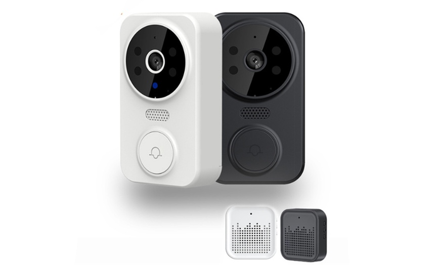 Image 1: Smart Visual Doorbell