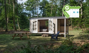 Drenthe: Quirky-tiny-house of kampeerplek